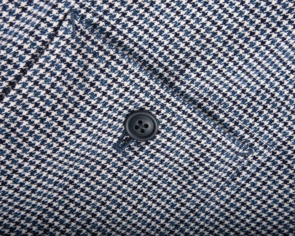 TS(S) COVERALL JACKET - PLAID COTTON CLOTH