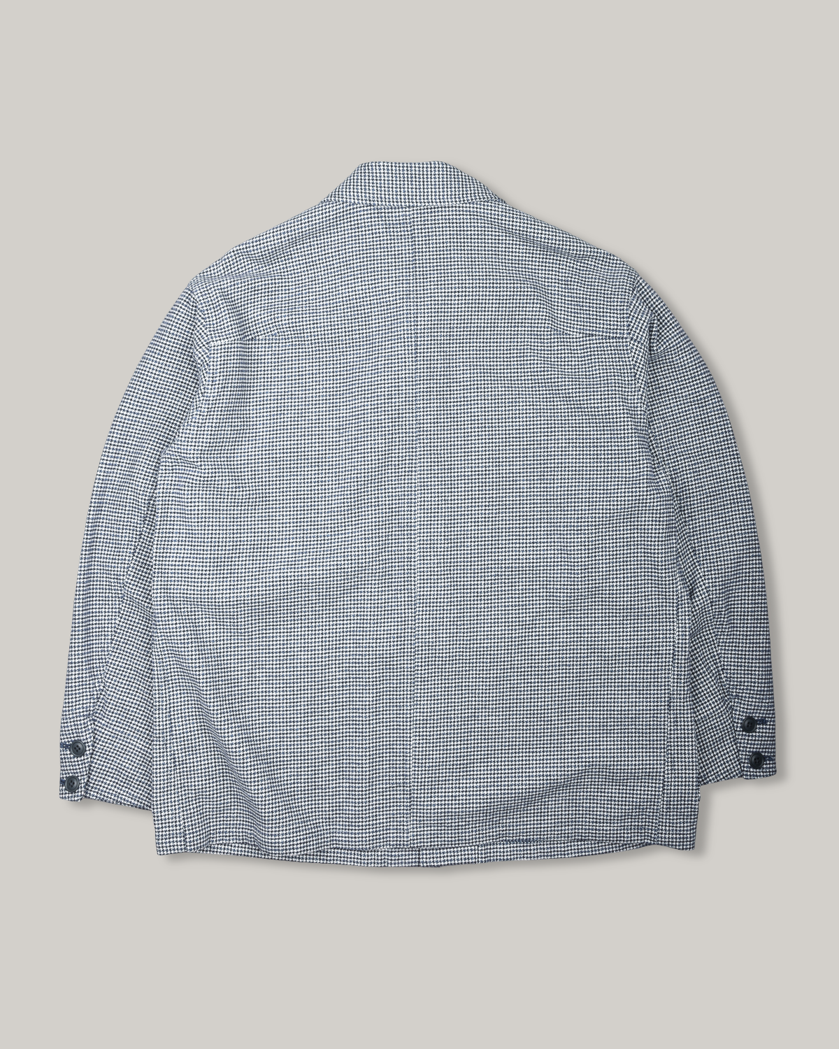 TS(S) COVERALL JACKET - PLAID COTTON CLOTH