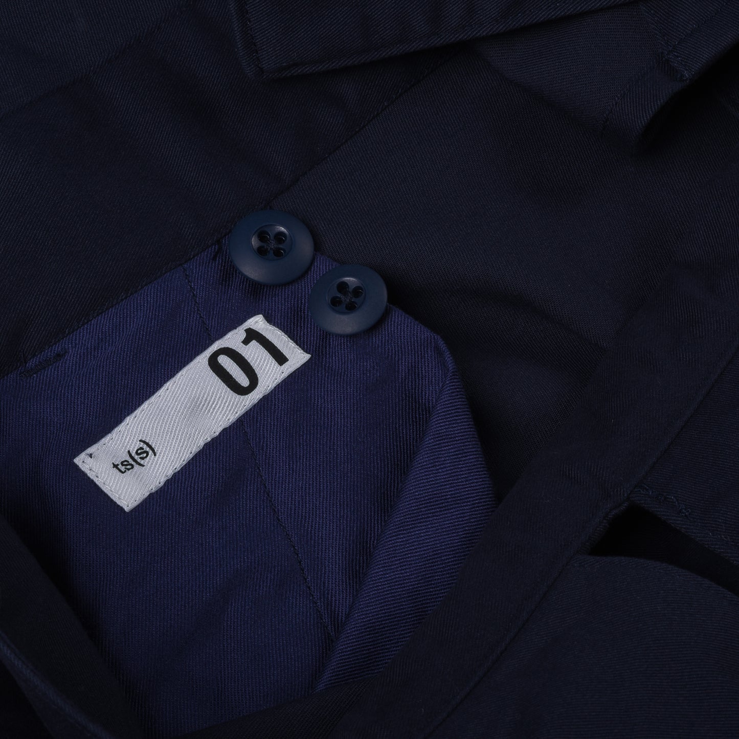 TS(S) OLD STYLE BIB OVERALL SKIRT - NAVY