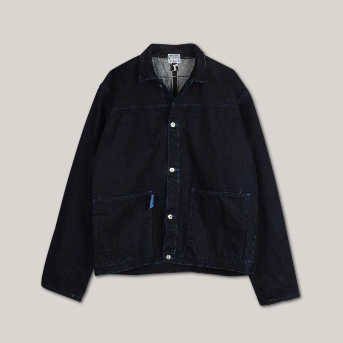 TENDER EDITED JEANS JACKET 16oz SELVAGE DENIM - ACHILLES HEEL INDIGO DYED