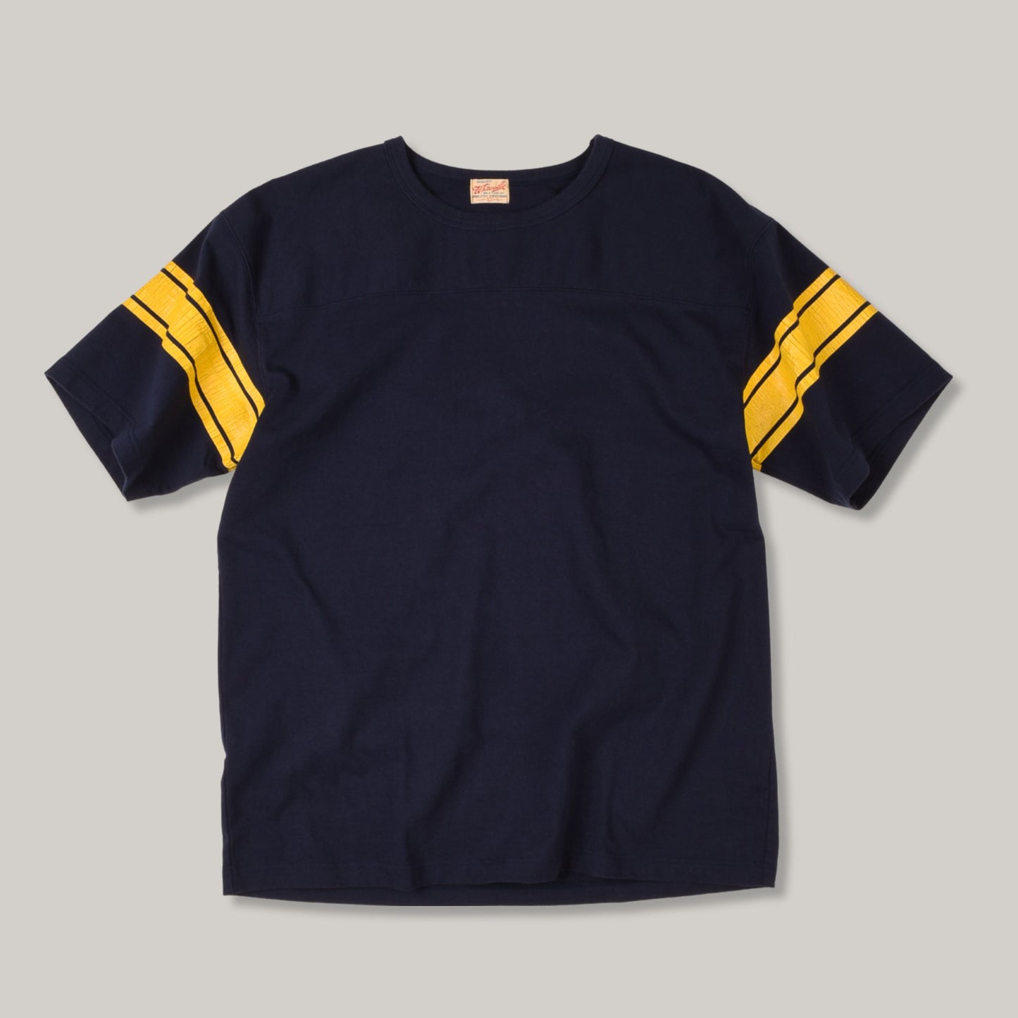 WHITESVILLE HALF SLEEVE FOOTBALL T-SHIRT - NAVY