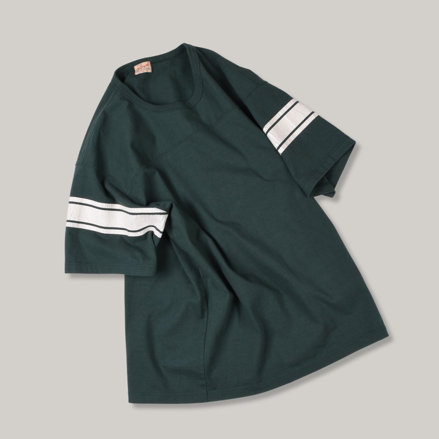 WHITESVILLE HALF SLEEVE FOOTBALL T-SHIRT - GREEN