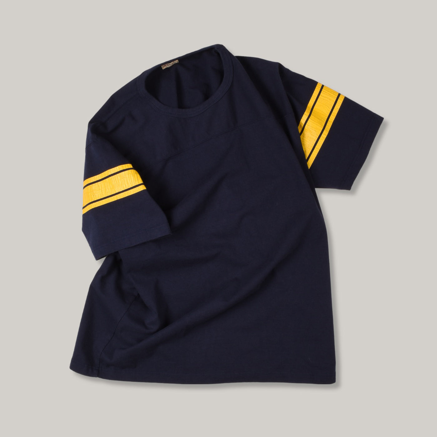 WHITESVILLE HALF SLEEVE FOOTBALL T-SHIRT - NAVY
