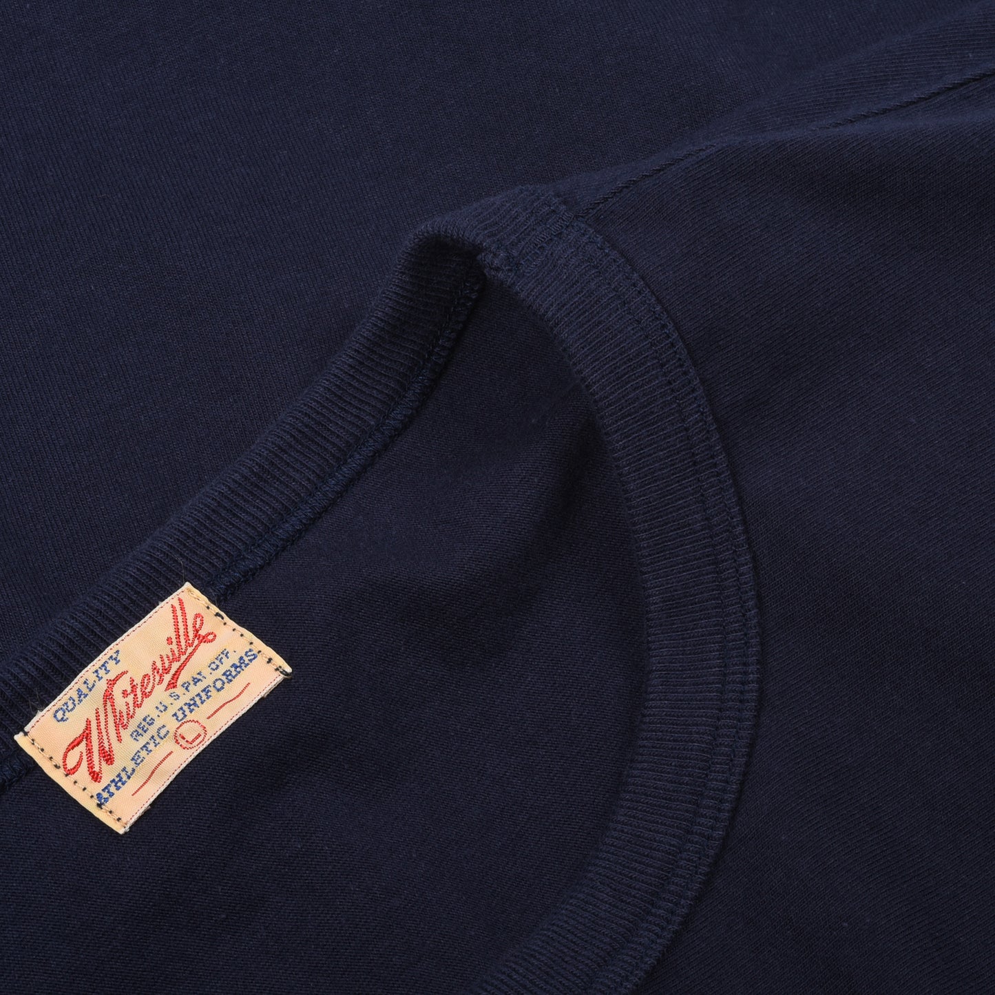 WHITESVILLE HALF SLEEVE FOOTBALL T-SHIRT - NAVY