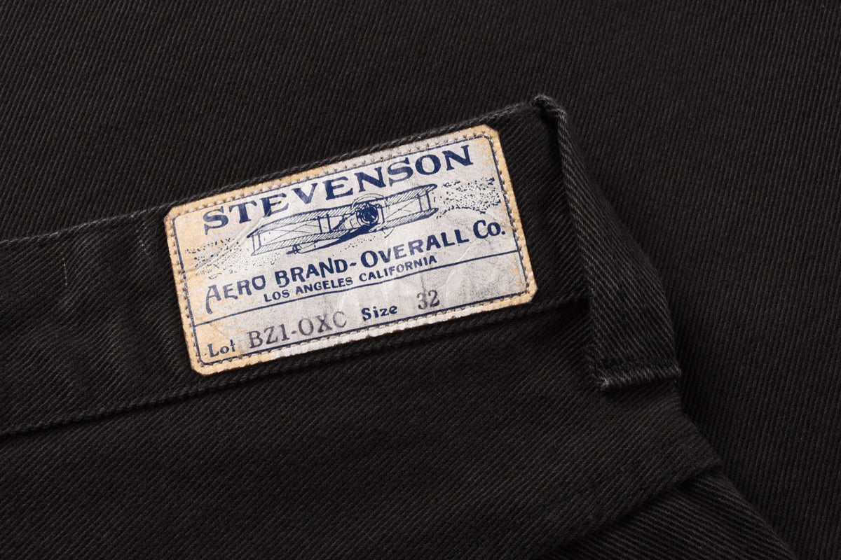 STEVENSON OVERALL CO. BLAZER TROUSER - CHARCOAL