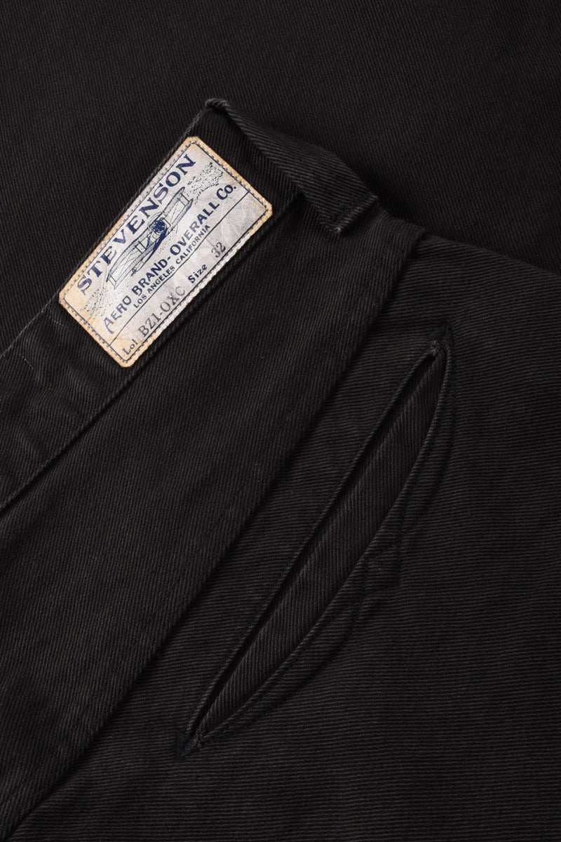STEVENSON OVERALL CO. BLAZER TROUSER - CHARCOAL