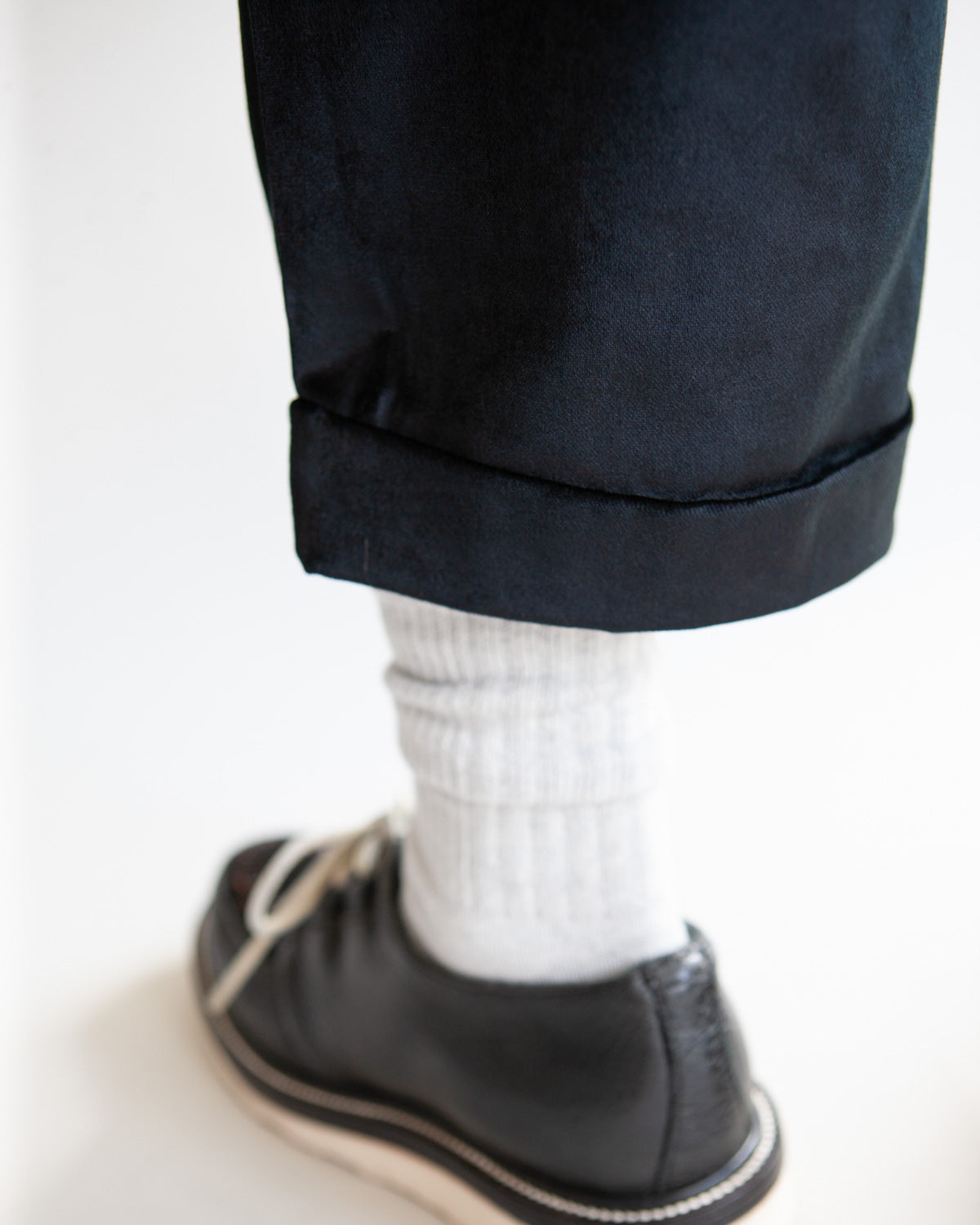 W'MENSWEAR SISTERS TROUSER - BLACK