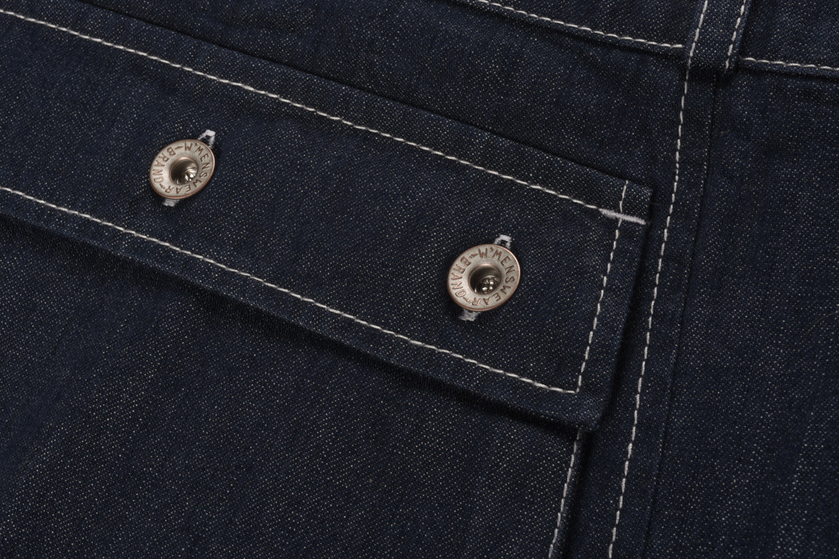 W'MENSWEAR LANDING SKIRT - DENIM