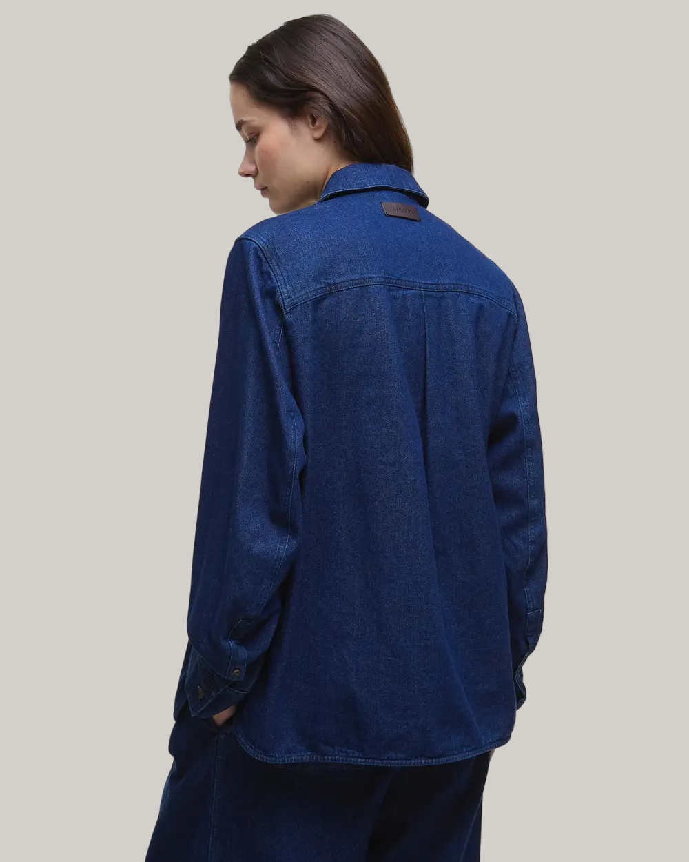 BARBOUR ARLA DENIM OVERSHIRT - RINSE WASH