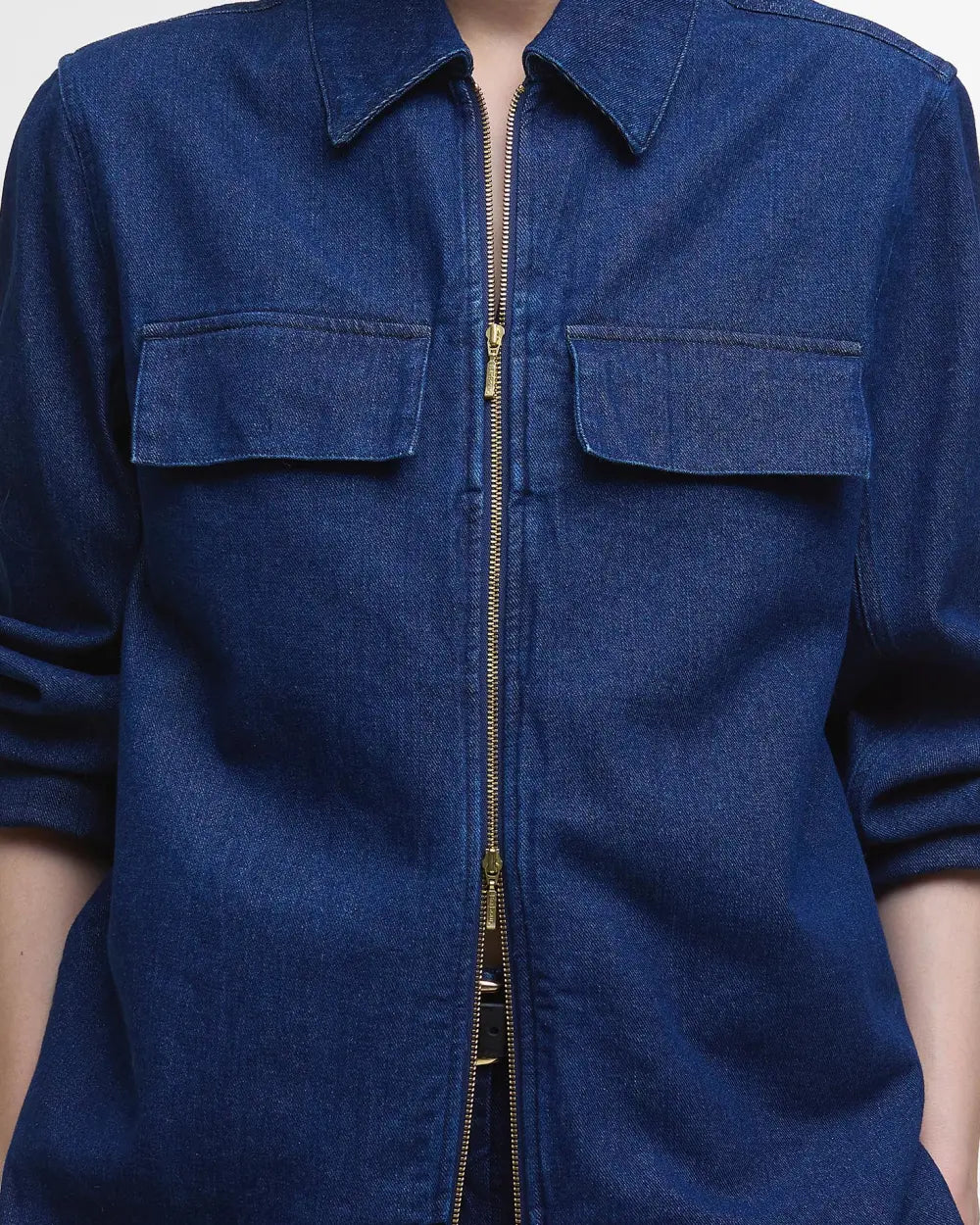 BARBOUR ARLA DENIM OVERSHIRT - RINSE WASH