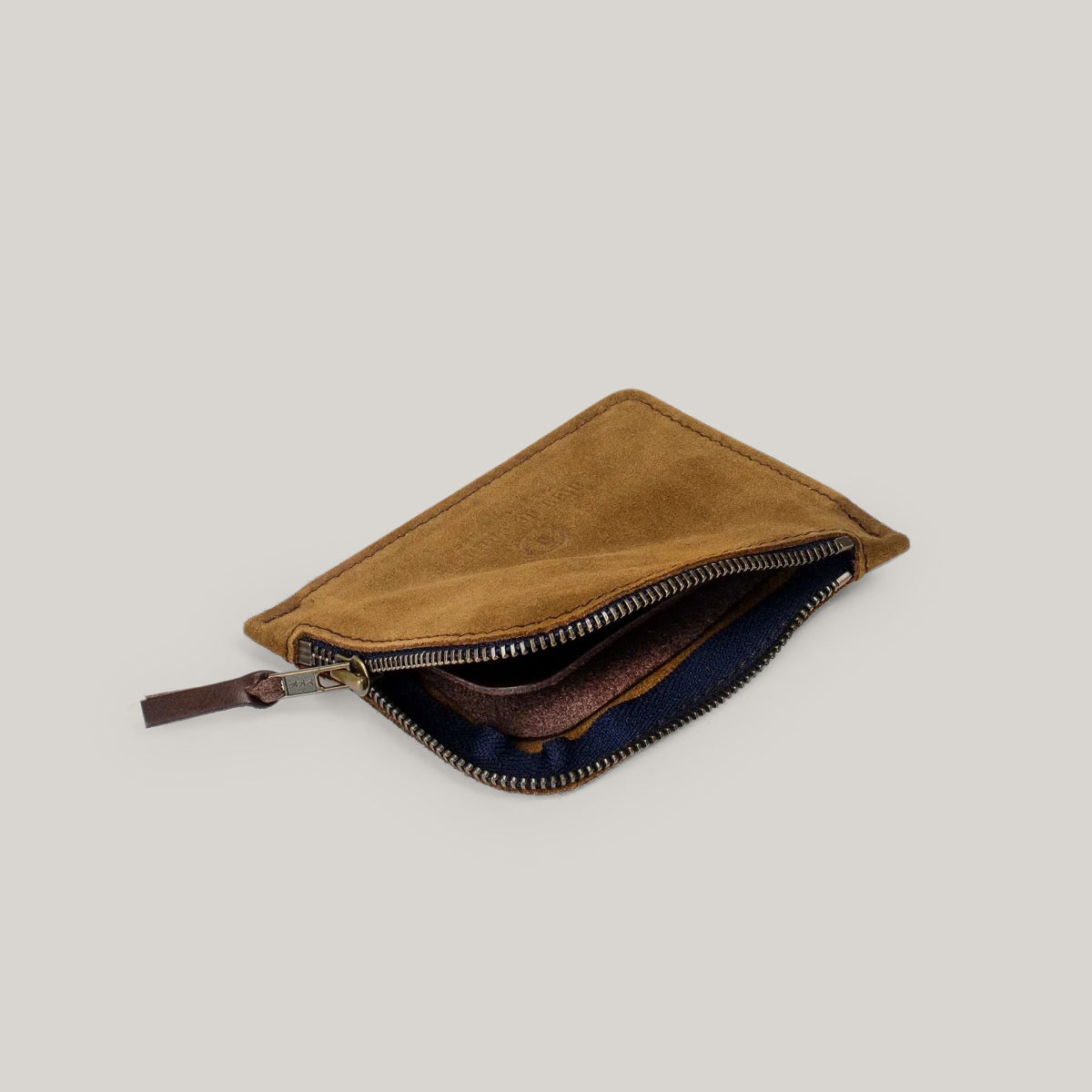 BLEU DE CHAUFFE 'AS' PURSE - TABAC