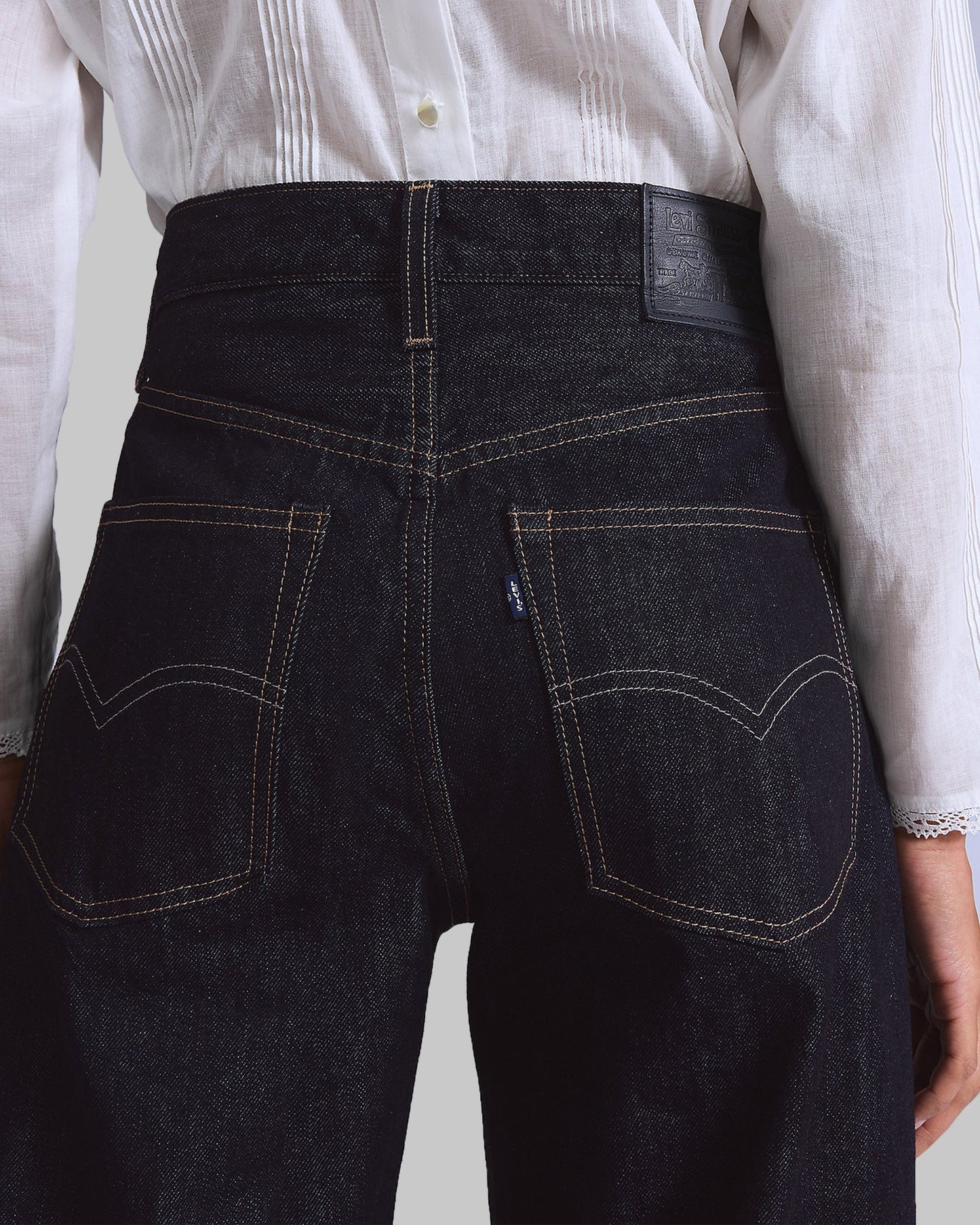 LEVIS BLUE TAB DROP BARREL - NEW RINSE INDIGO