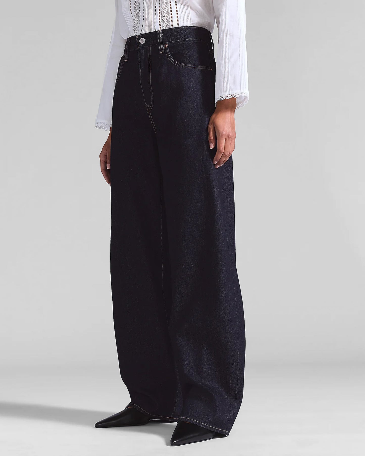 LEVIS BLUE TAB DROP BARREL - NEW RINSE INDIGO