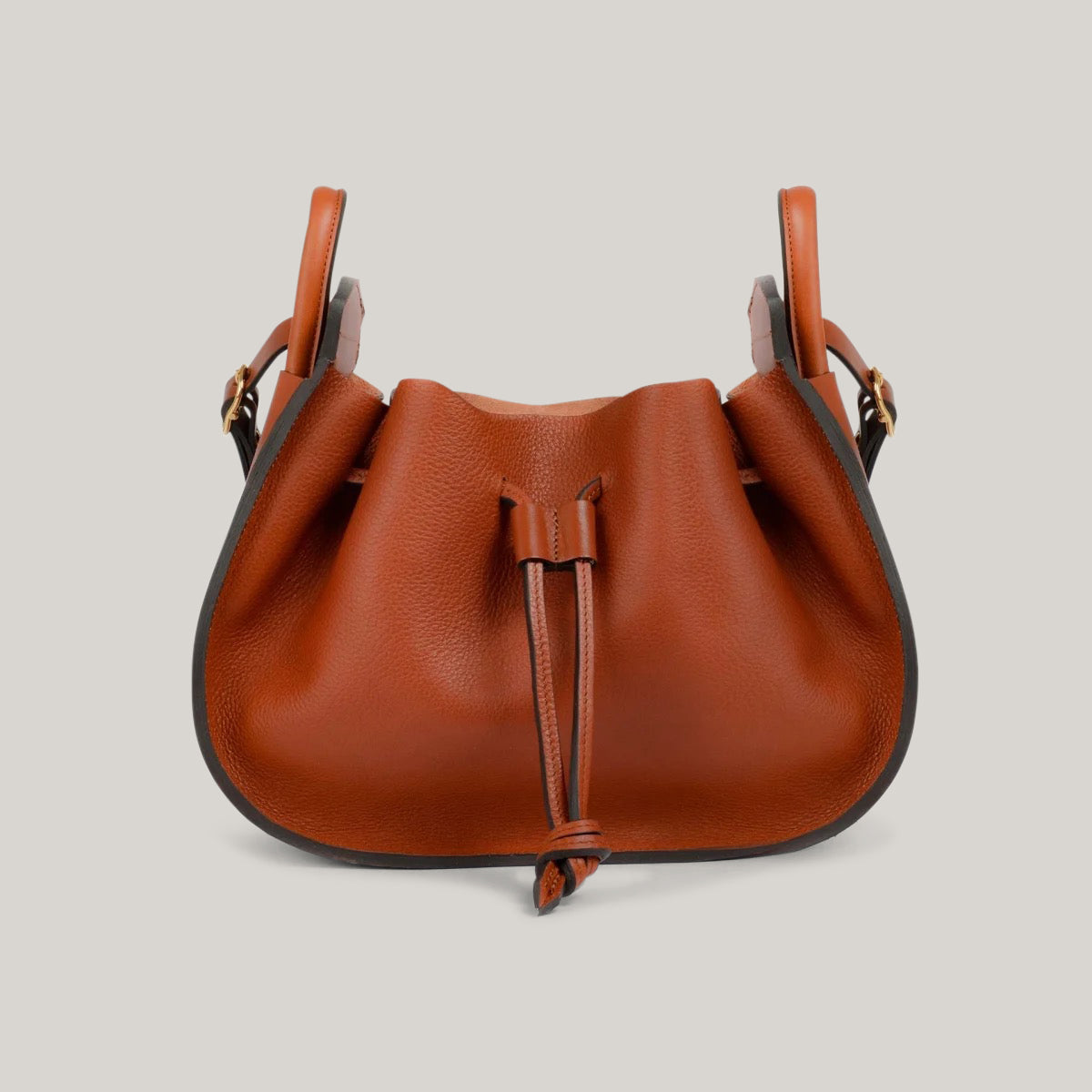 BLEU DE CHAUFFE BUCKET BAG DIANE - RUST