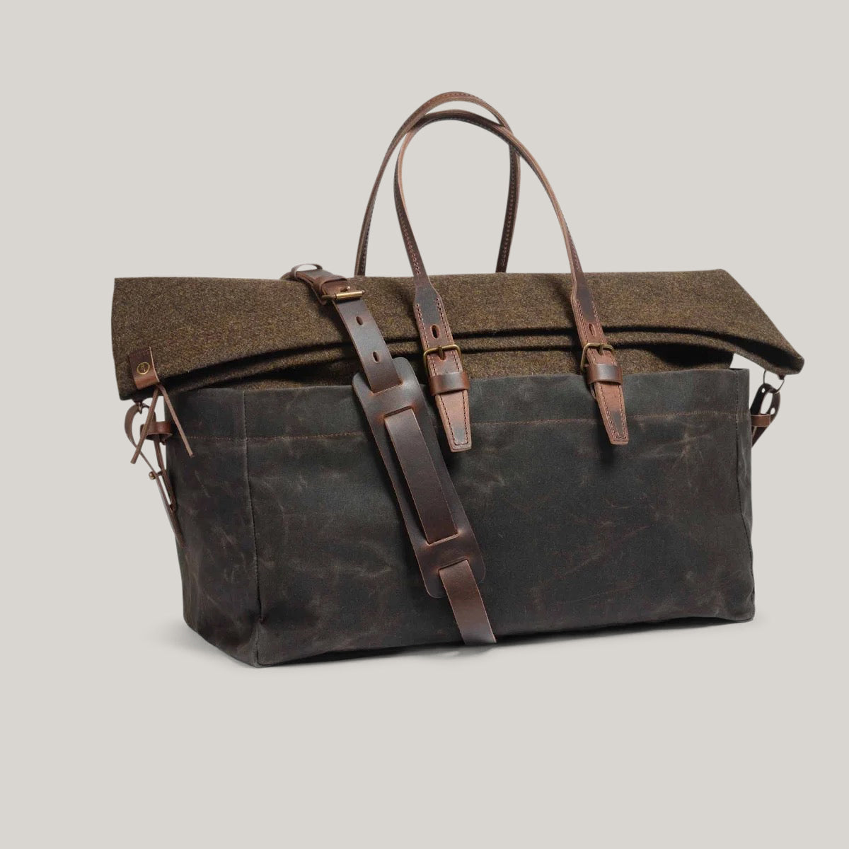 BLEU DE CHAUFFE - CABINE - KHAKI WAXED/ TWEED