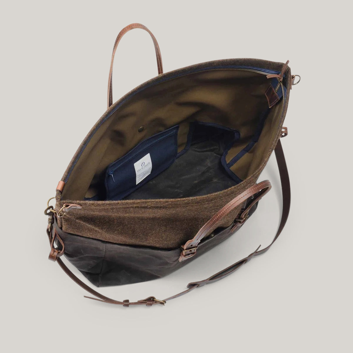 BLEU DE CHAUFFE - CABINE - KHAKI WAXED/ TWEED