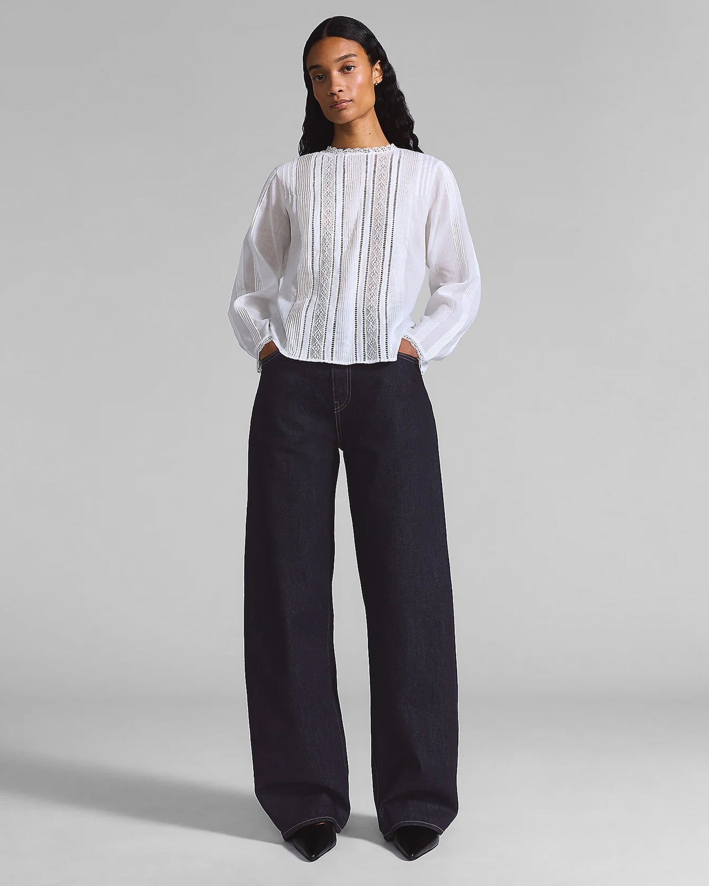 LEVIS BLUE TAB DROP BARREL - NEW RINSE INDIGO