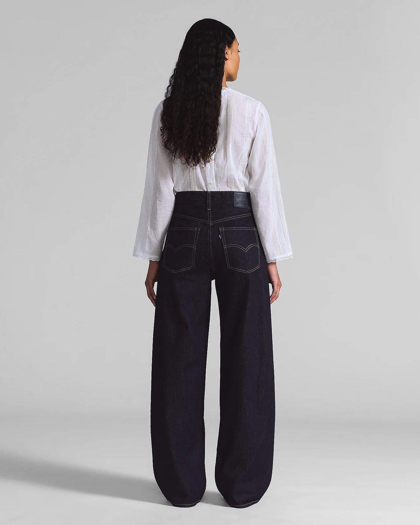 LEVIS BLUE TAB DROP BARREL - NEW RINSE INDIGO