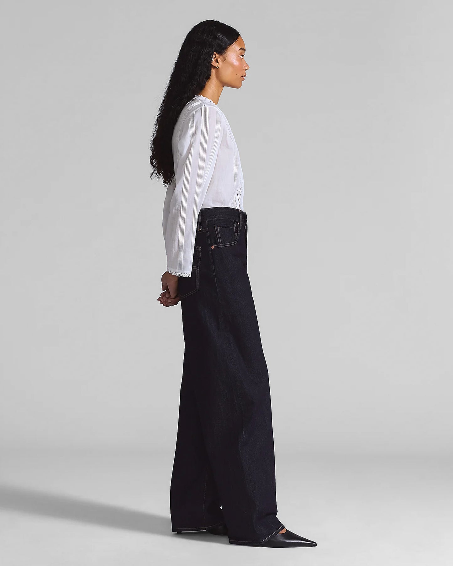 LEVIS BLUE TAB DROP BARREL - NEW RINSE INDIGO