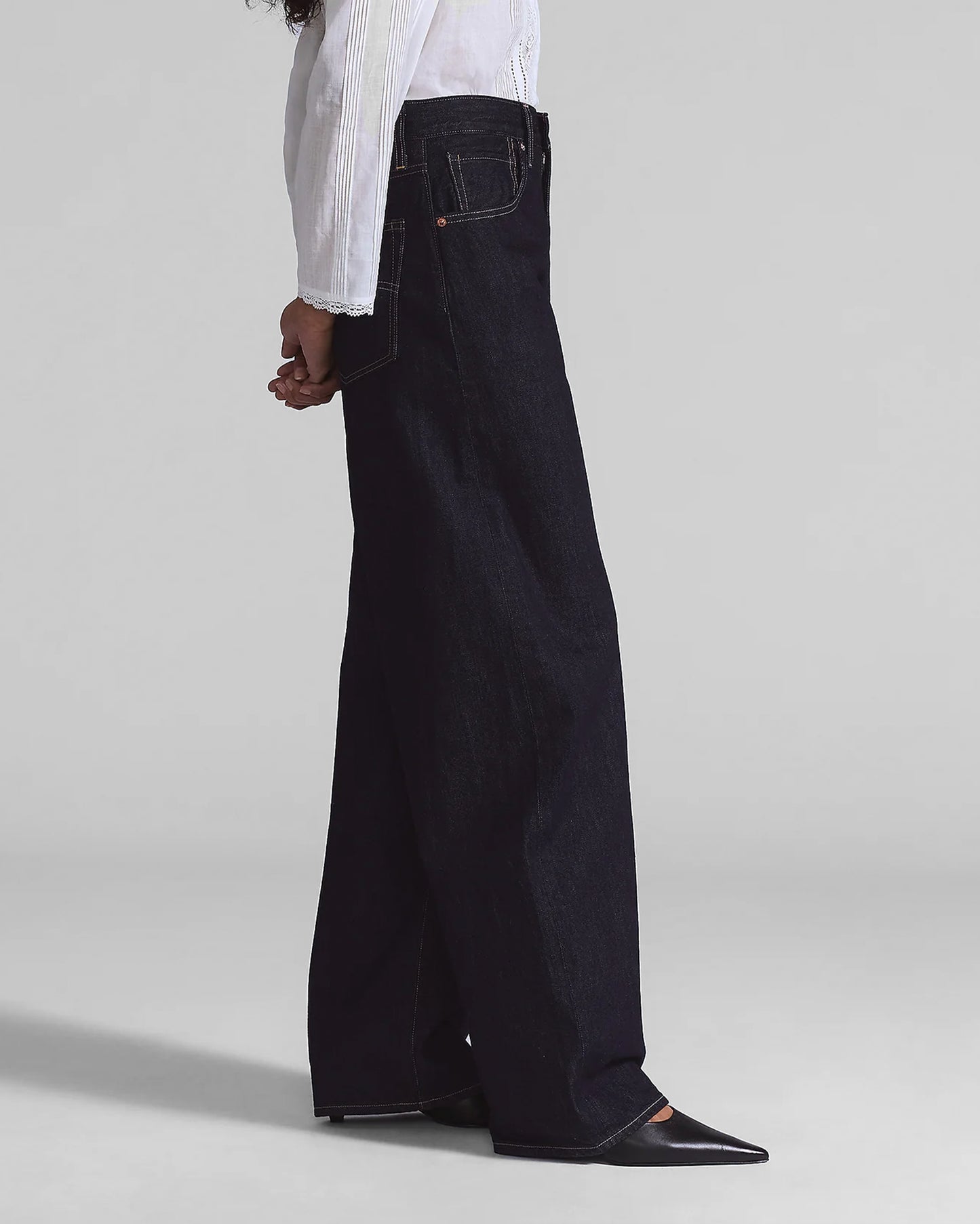 LEVIS BLUE TAB DROP BARREL - NEW RINSE INDIGO