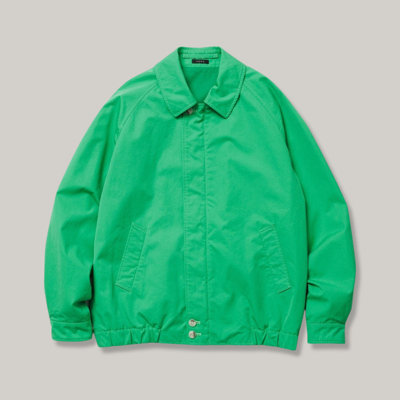 LENO HARRINGTON JACKET - GREEN