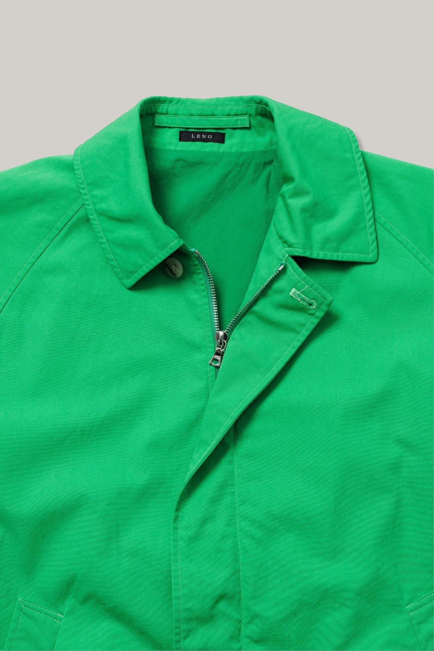 LENO HARRINGTON JACKET - GREEN