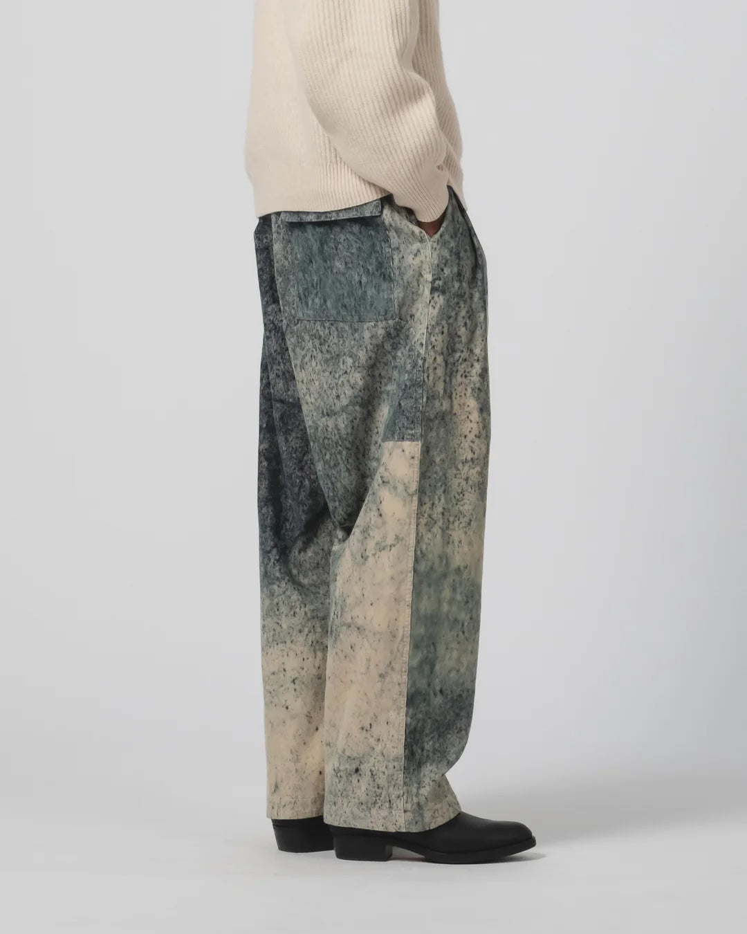 EAT DUST AMBASSADOR PANTS - FELINO CORD - BEIGE/ INK