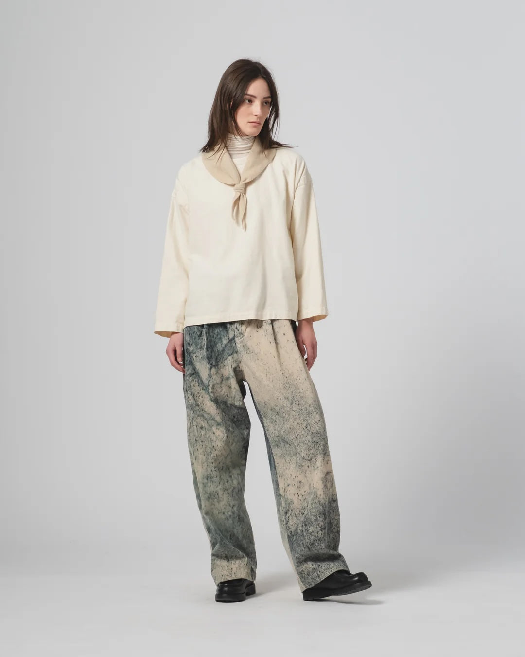 EAT DUST AMBASSADOR PANTS - FELINO CORD - BEIGE/ INK