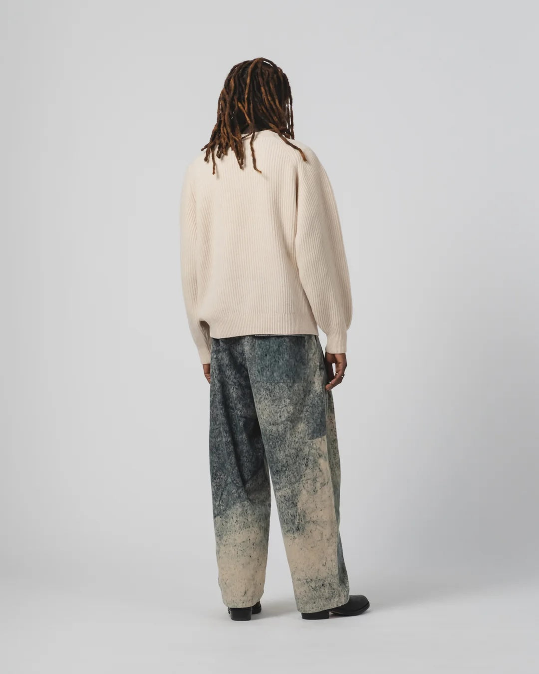 EAT DUST AMBASSADOR PANTS - FELINO CORD - BEIGE/ INK