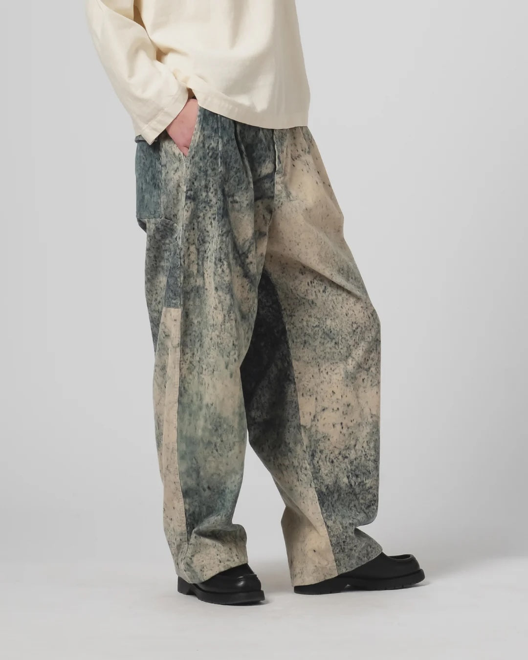 EAT DUST AMBASSADOR PANTS - FELINO CORD - BEIGE/ INK