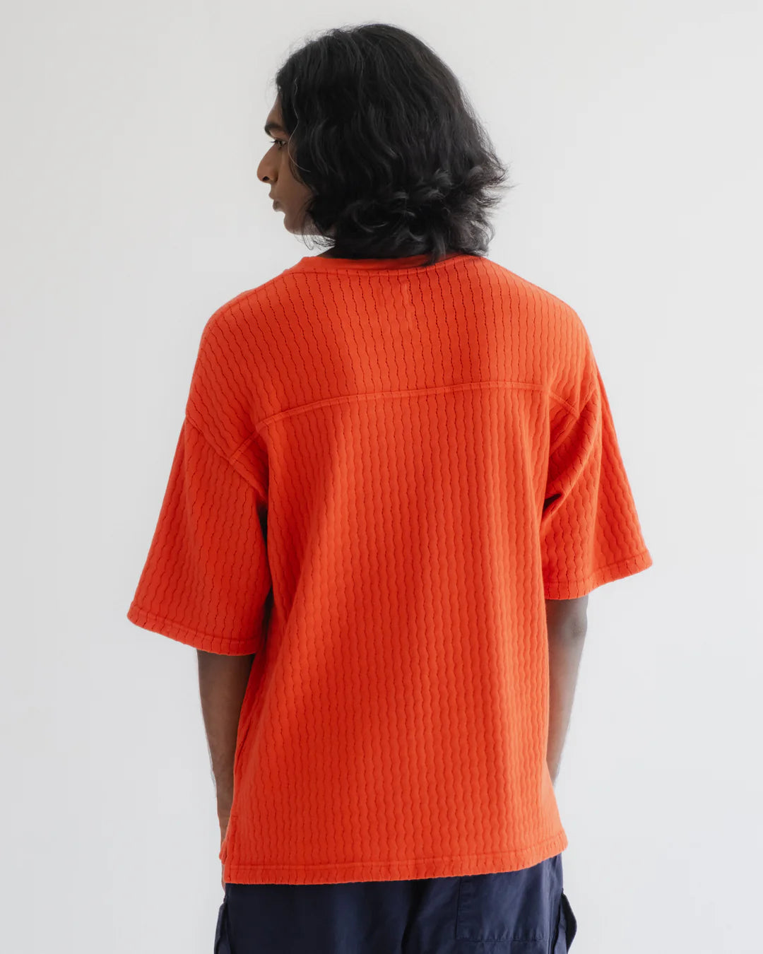 EAT DUST BIG T - COTTON MESH - TANGERINE