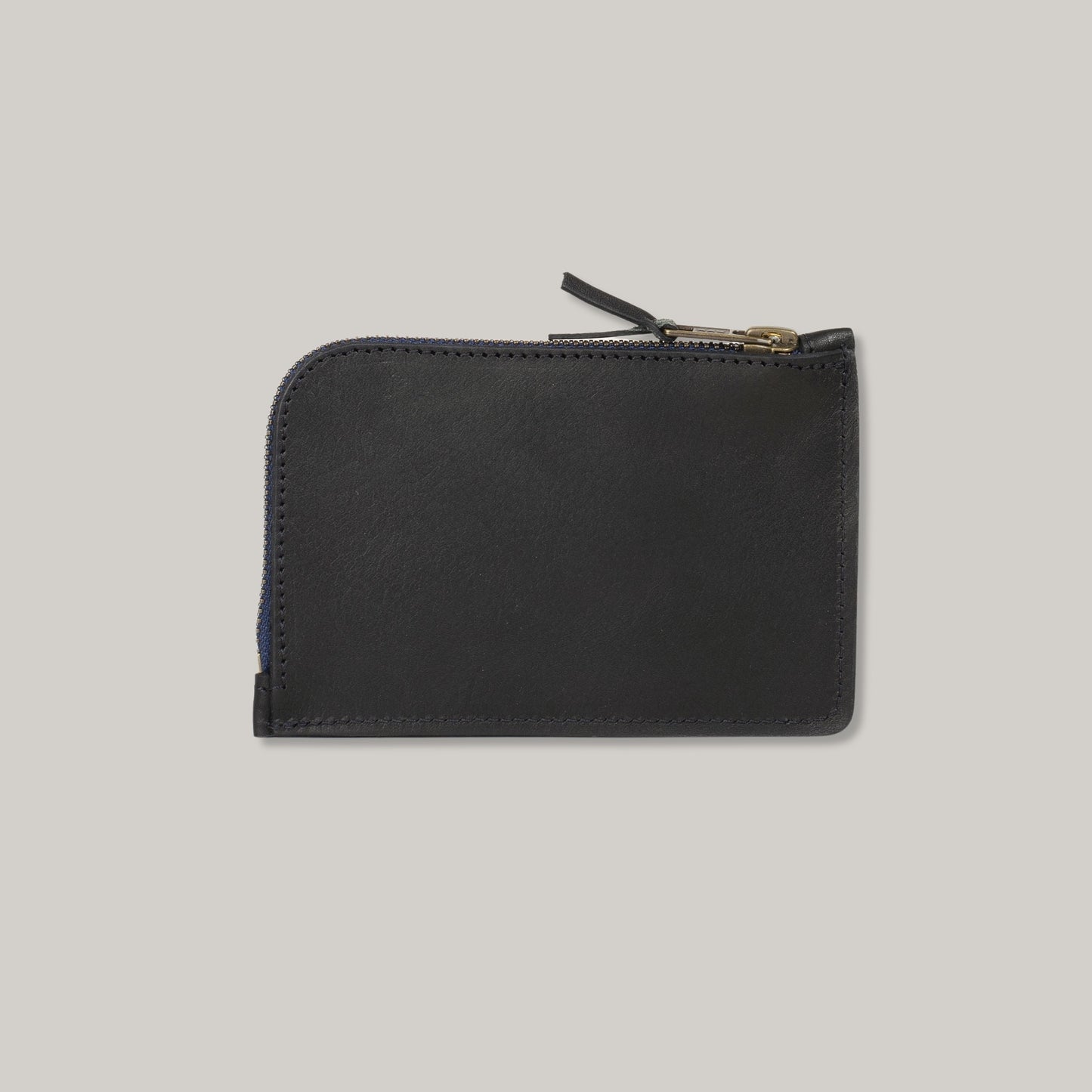 BLEU DE CHAUFFE POGNON ZIPPERED PURSE - NOIR