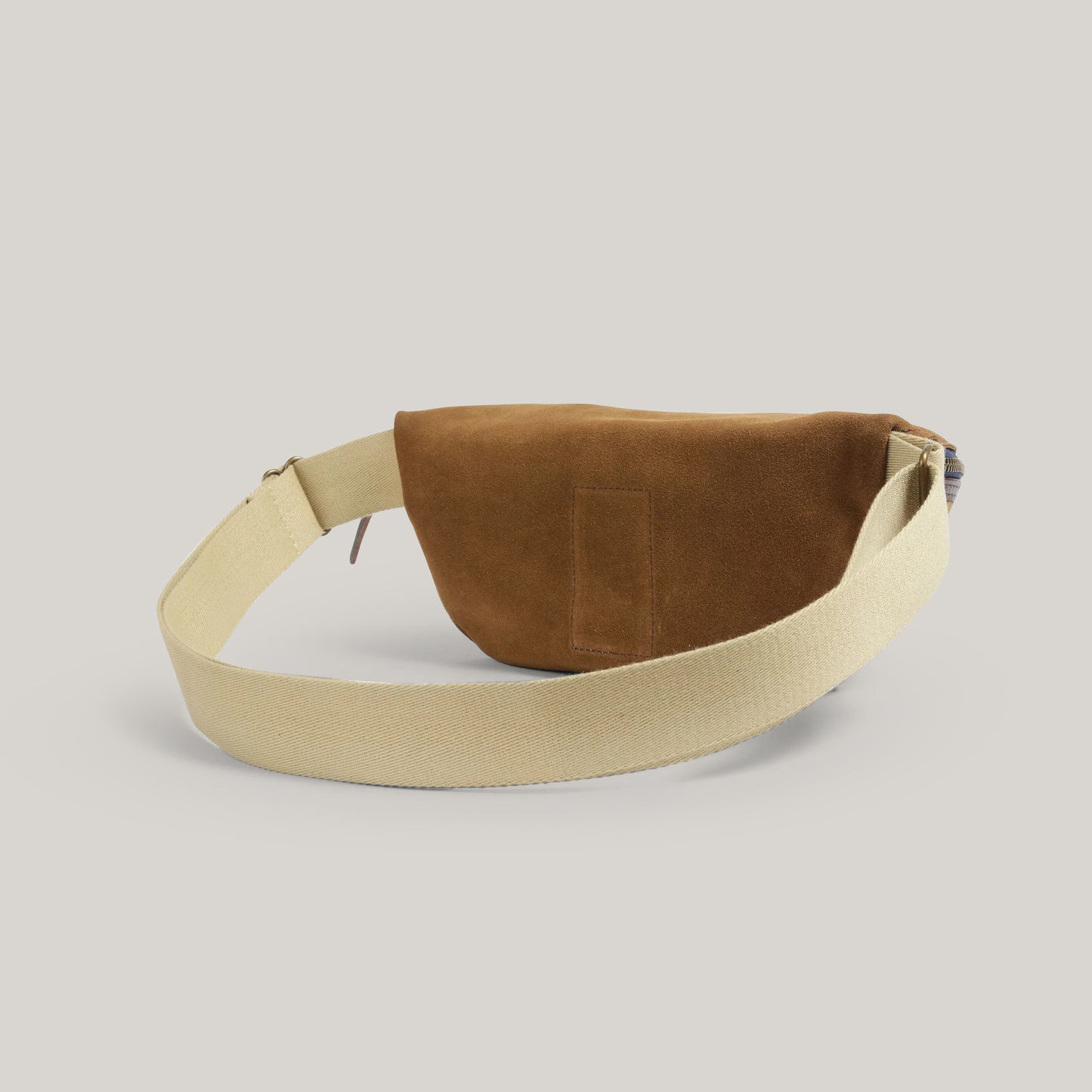 BLEU DE CHAUFFE NEW BEAT BELT BAG - TABAC SUEDE