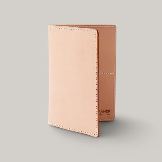 TANNER GOODS TRAVEL WALLET - NATURAL