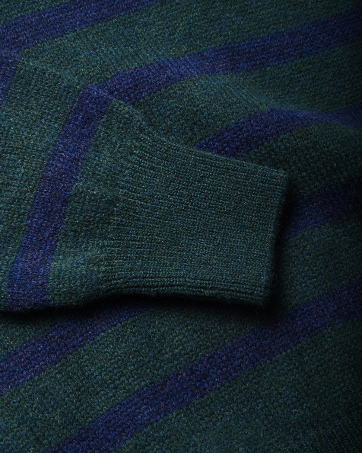 ARMOR LUX LADIES STRIPED SAILOR SWEATER - DARK SEA/ TWILIGHT BLUE