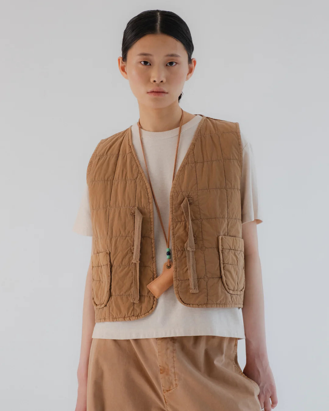 GIRLS OF DUST LIFE VEST - ALMOND