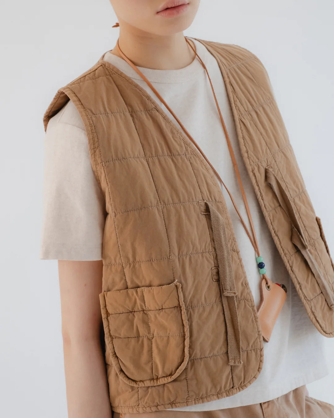 GIRLS OF DUST LIFE VEST - ALMOND