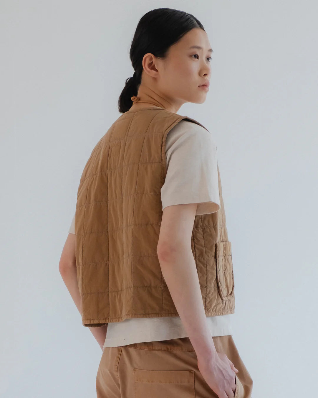 GIRLS OF DUST LIFE VEST - ALMOND