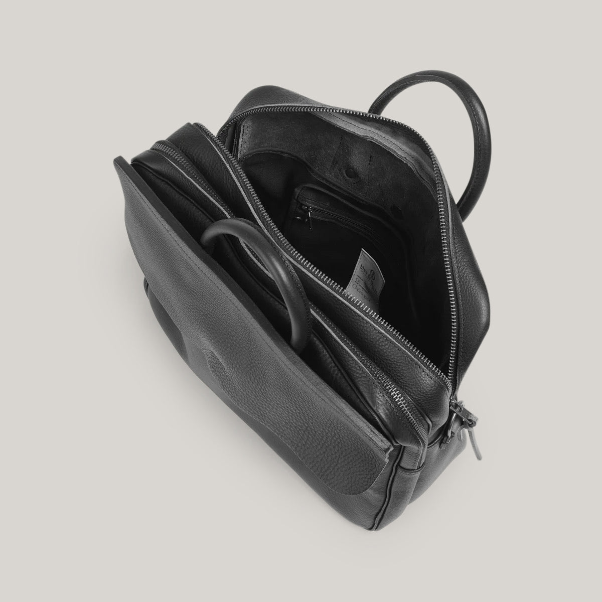 BLEU DE CHAUFFE ZEPPO BUSINESS BAG - MARRON BRUN