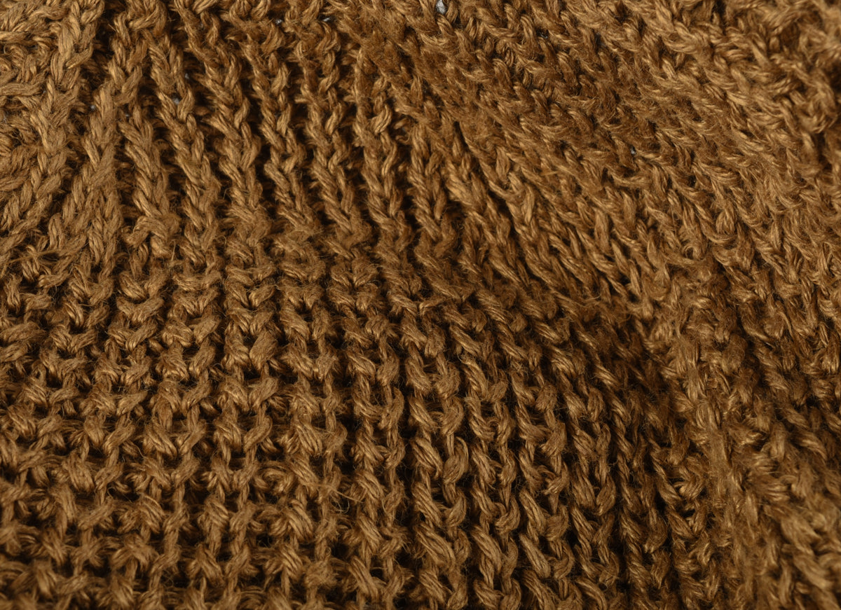 NIGEL CABOURN MAINLINE HEMP BEANIE - KHAKI