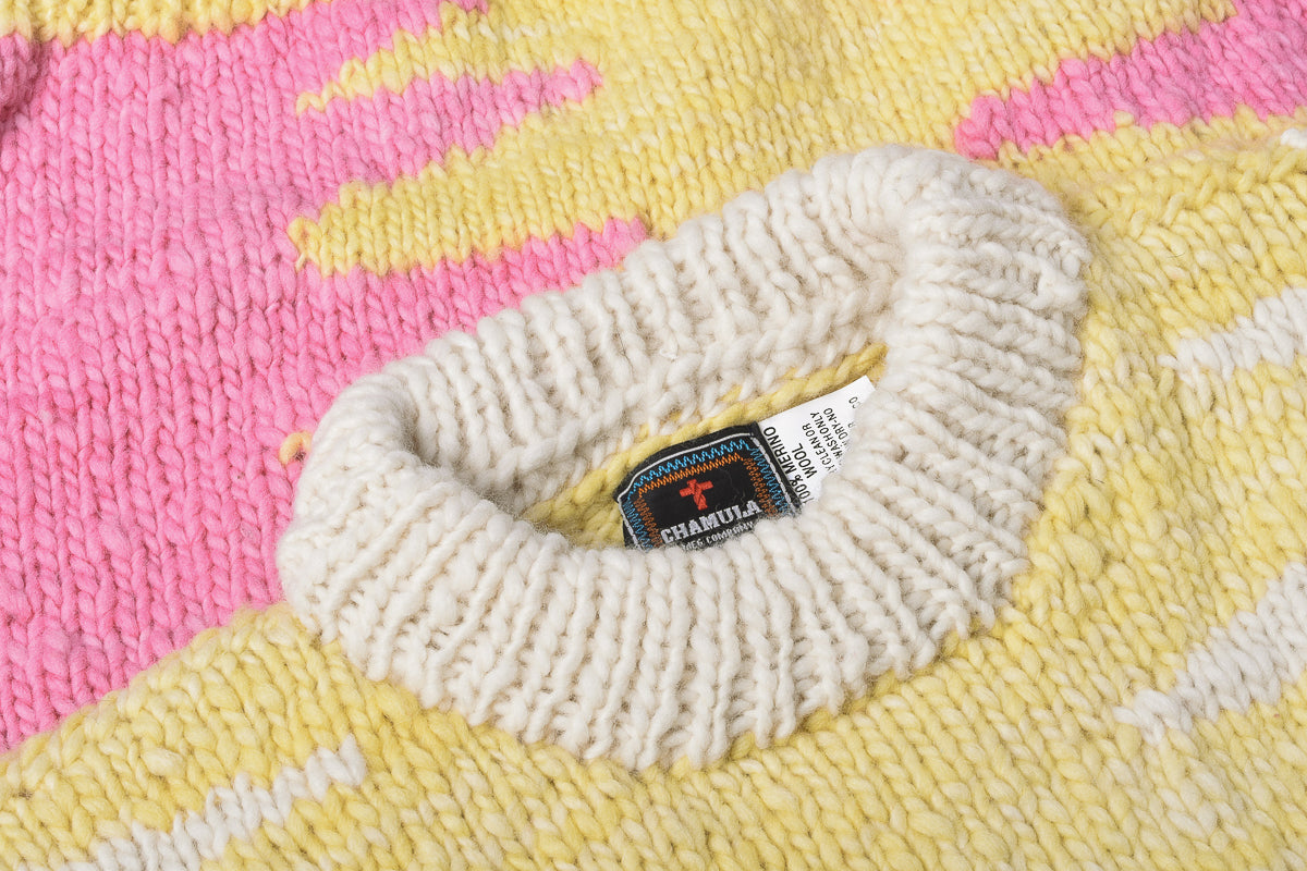 CHAMULA WIGGLY PULLOVER - MARIGOLD