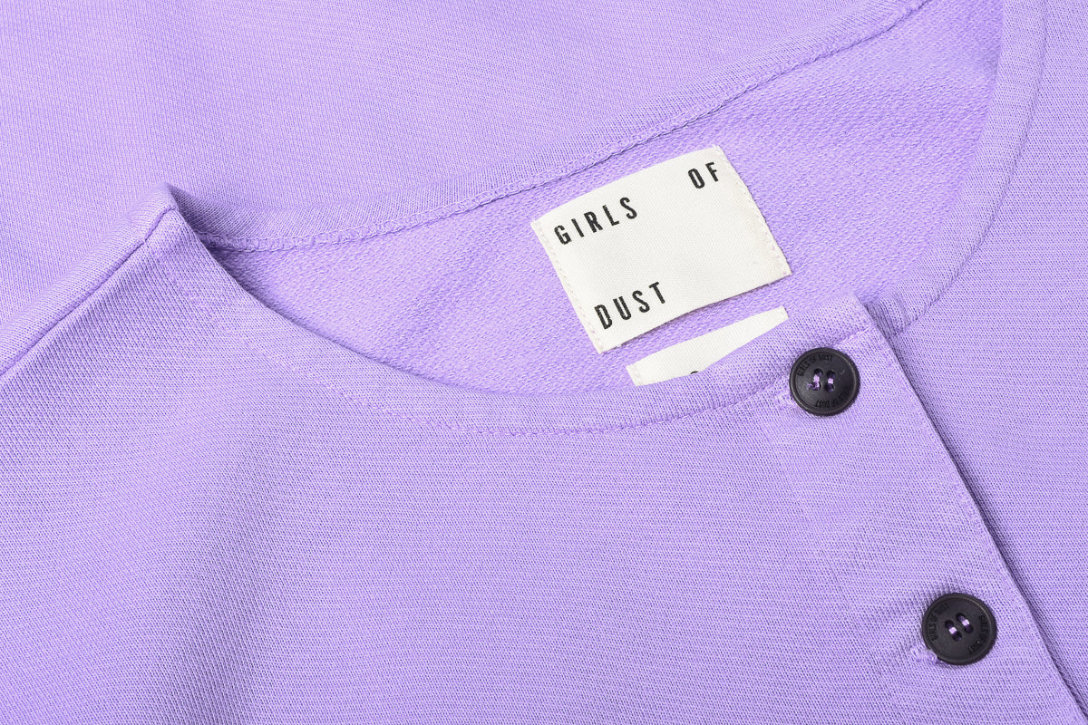 GIRLS OF DUST PAPILLON SWEATER - LILAC