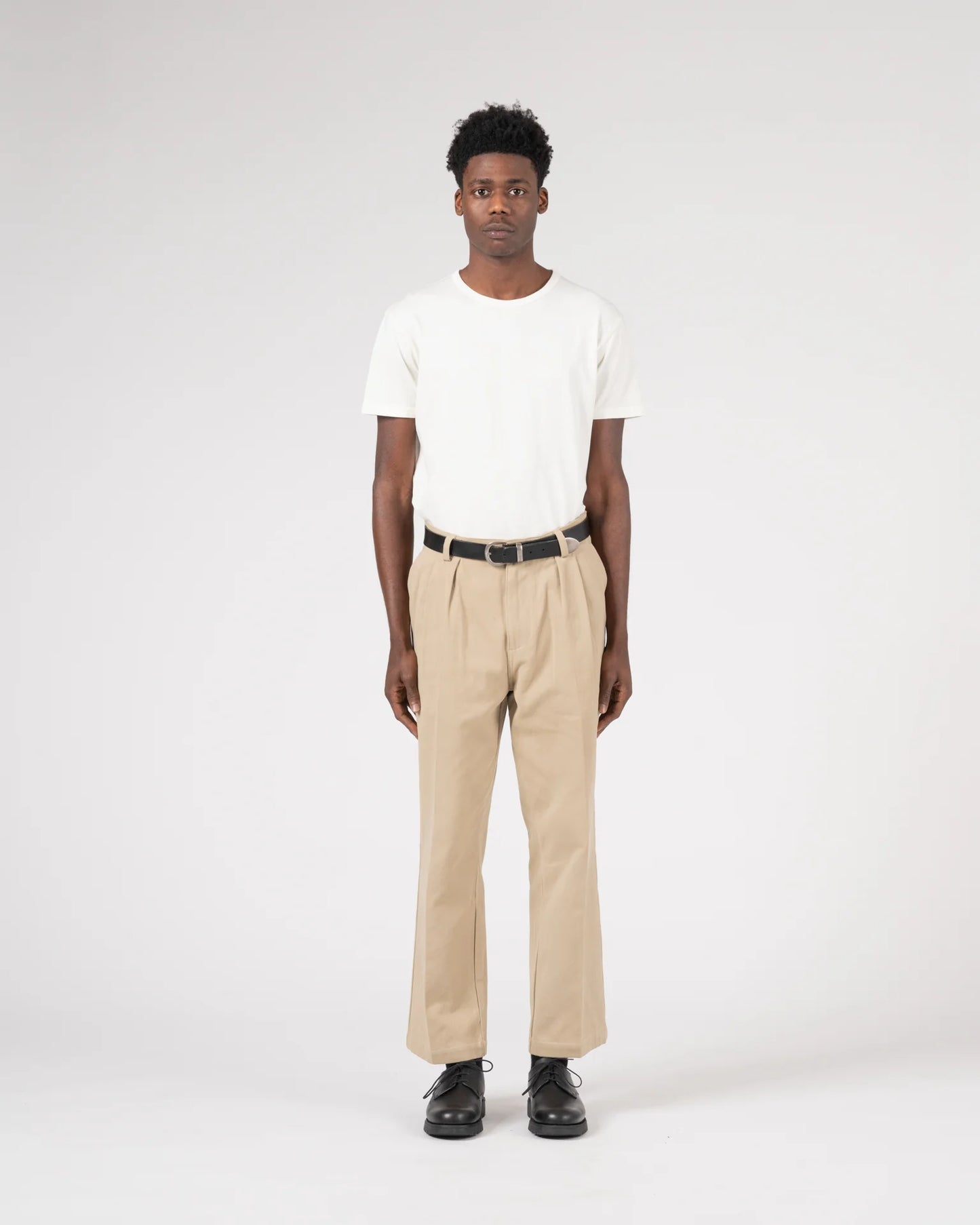 KNICKERBOCKER TWILL COLUMN PANT - KHAKI
