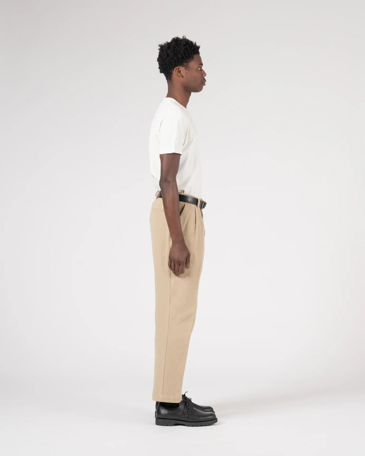 KNICKERBOCKER TWILL COLUMN PANT - KHAKI