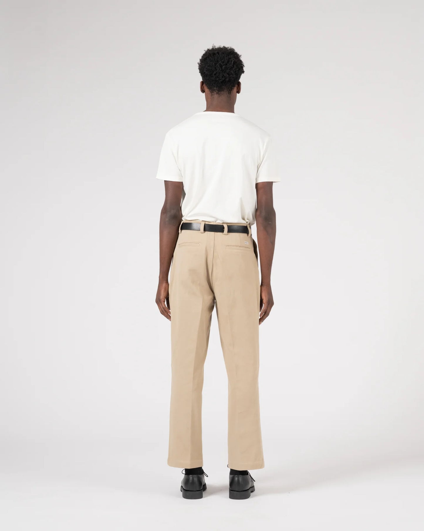 KNICKERBOCKER TWILL COLUMN PANT - KHAKI