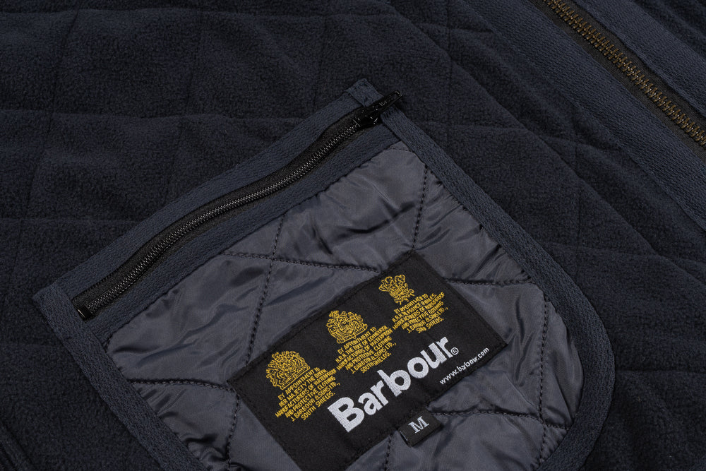 BARBOUR POLARQUILT LINER - NAVY