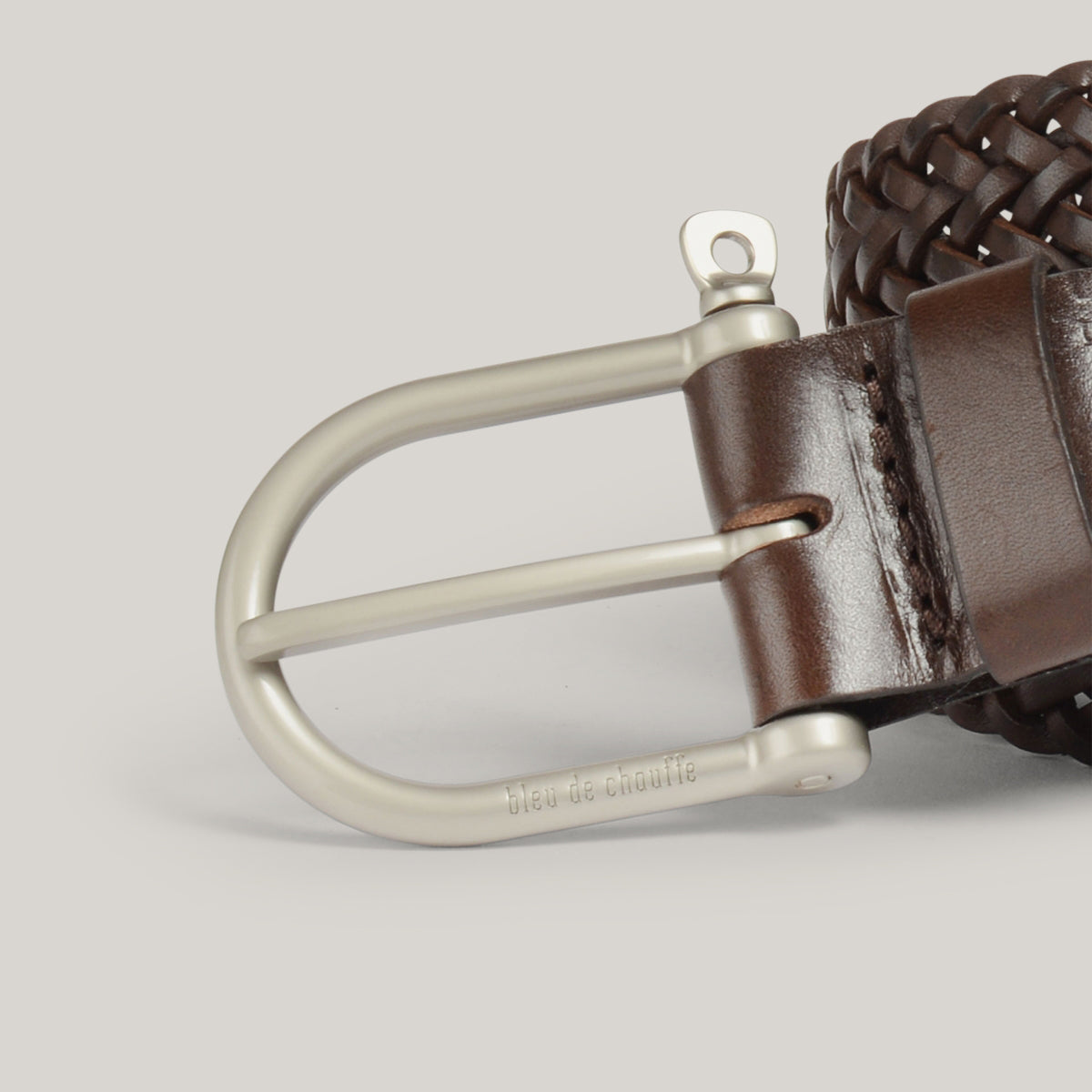BLEU DE CHAUFFE MANILLE 2 TRESSE BELT - PALISSANDRE