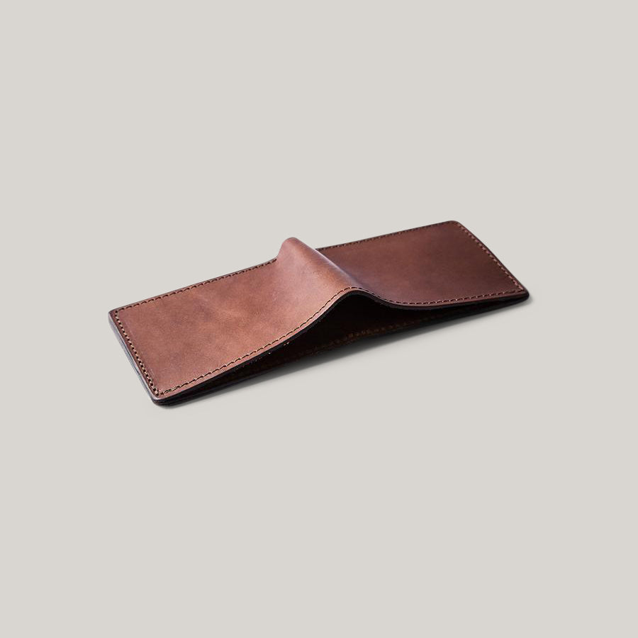 TANNER GOODS UTILITY BIFOLD WALLET - COGNAC