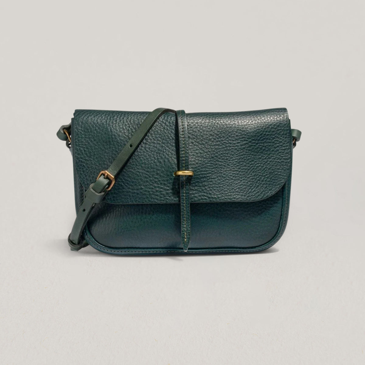 BLEU DE CHAUFFE PASTIS CLUTCH BAG - GREEN
