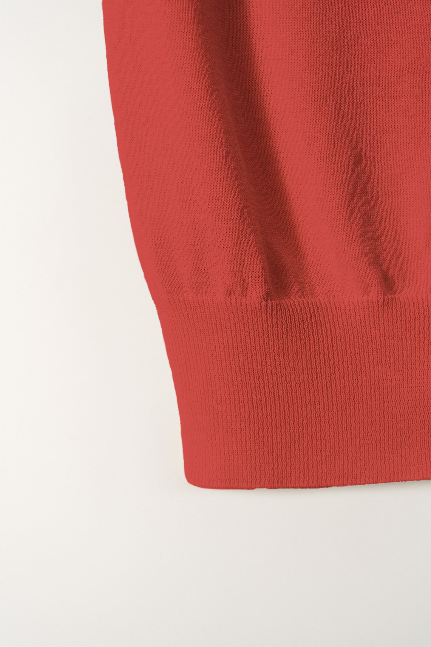 NOTHING WRITTEN LASH SLEEVELESS KNIT TOP - RED